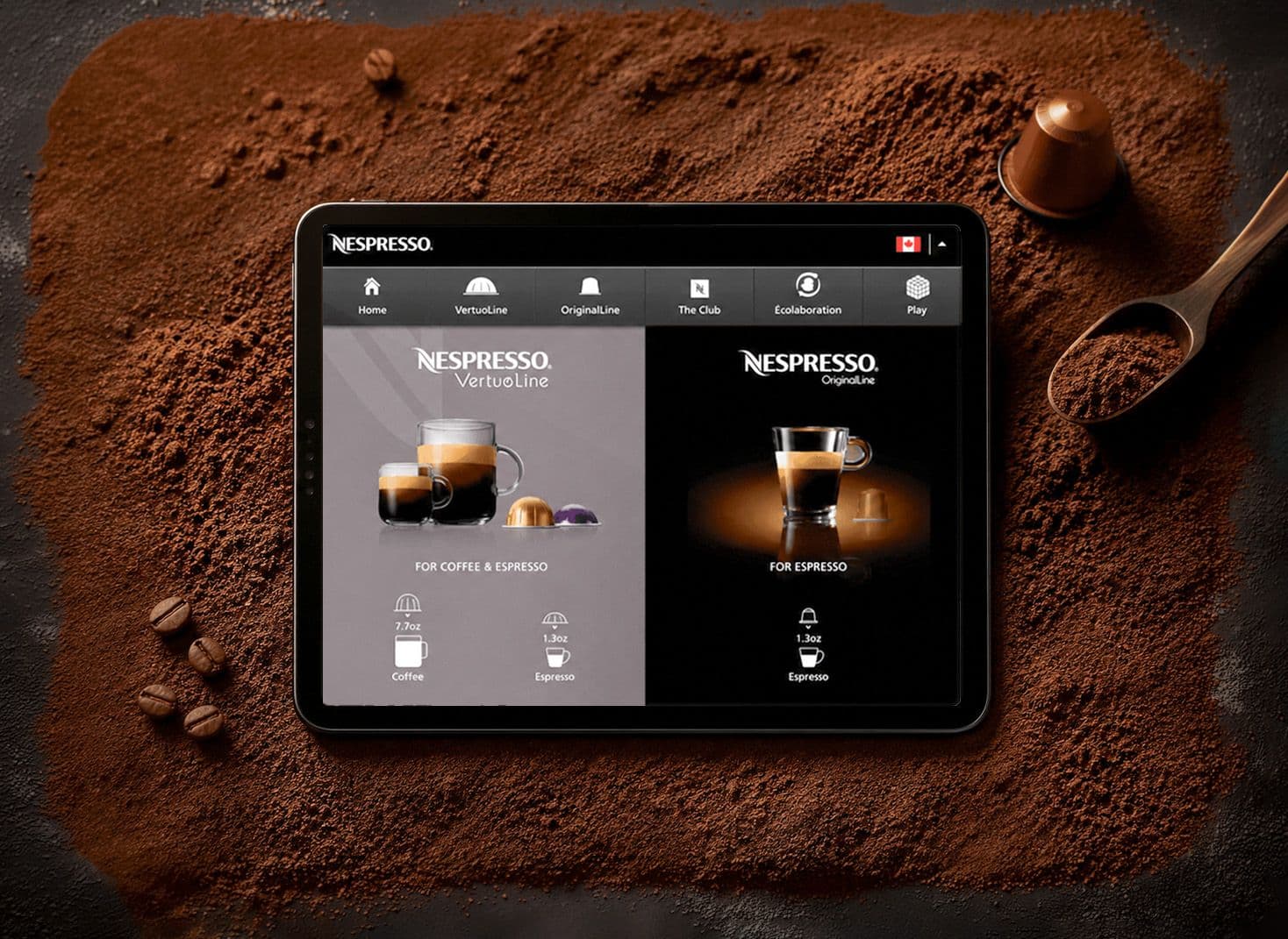 Nespresso: iOS Application for Coffee Retail