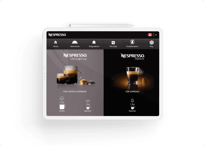 Nespresso: iOS Application for Coffee Retail