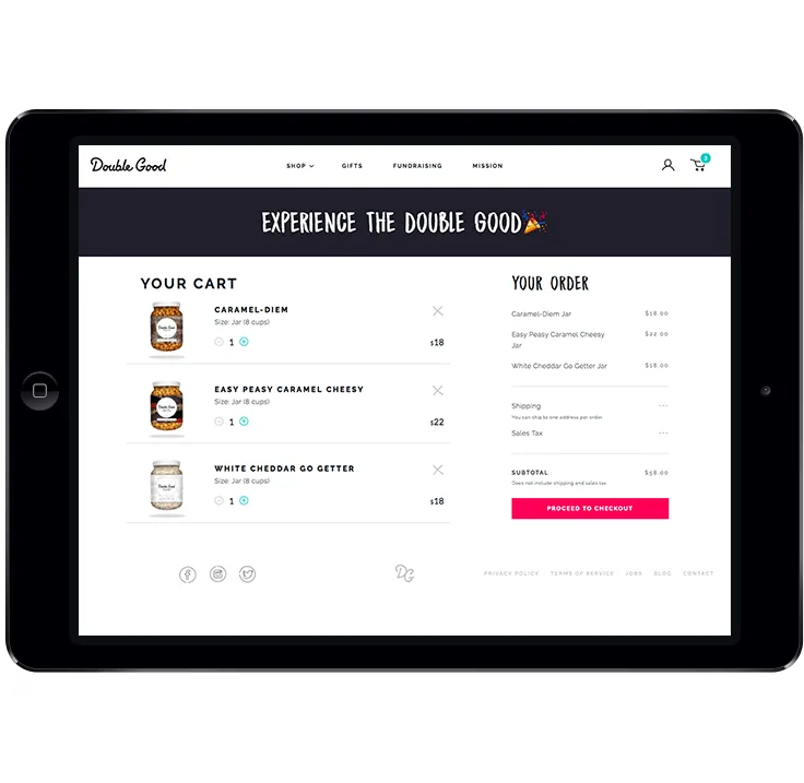 Popcorn Palace: eCommerce Fundraising Platform Development image