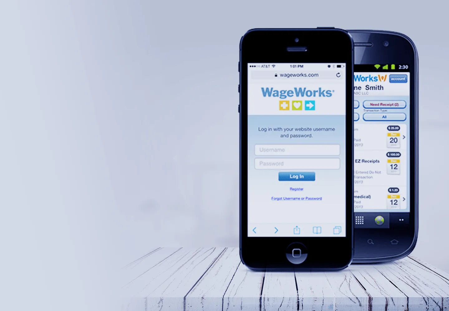 WageWorks: Mobile Applications for HR Management background