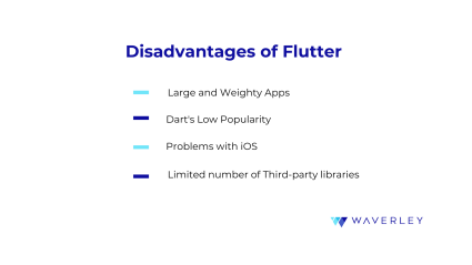 Disadvantages of Flutter