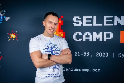 Selenium Camp speaker S. Korol 