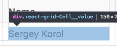 Check a DOM tree for a common cell