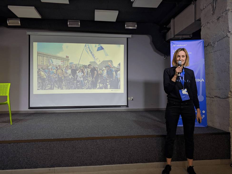 NaRover cyclist app presented at Veloforum