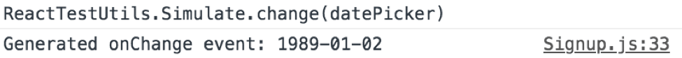 Simulate in console